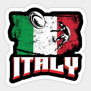 Rugby Italy Sticker